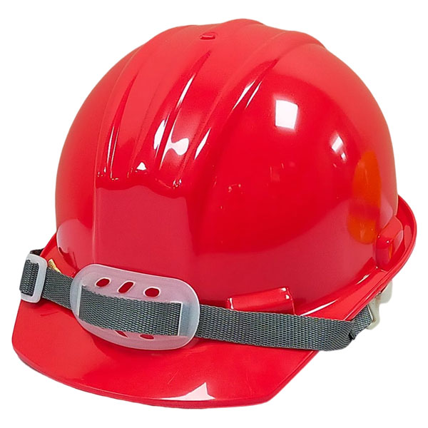 石頭牌 安全頭盔 工地帽 工程帽 武士帽 安全帽 白色(專利型頭帶)318型/118型-紅